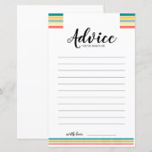 Laten we de Kaart voor advies van Beachy Baby show (Voorkant / Achterkant)