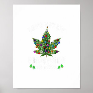 Laten we de kerstboom in juli aansteken poster