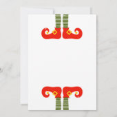 Laten we de kerstfeestelijke uitnodiging opfrissen (Achterkant)