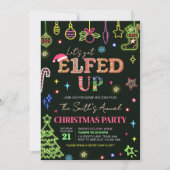 Laten we de kerstfeestjes opknappen kaart (Voorkant)