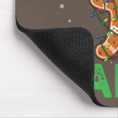 Laten we de kerstkoekjeskoekjes bakken muismat (Hoek)