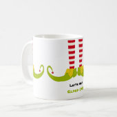 Laten we de kerstkoffie-Mok van de kerstkoffie-the Koffiemok (Voorkant links)