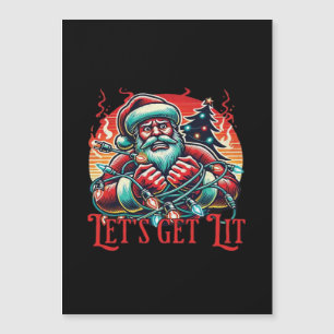 Laten we de Kerstman Kerstsfeer Klassiek Aansteken