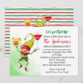 Laten we de kerstman van het kerstfeest opruimen. kaart (Voorkant / Achterkant)