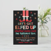 Laten we de kerstPajama-partij opruimen. Kaart (Staand voorkant)