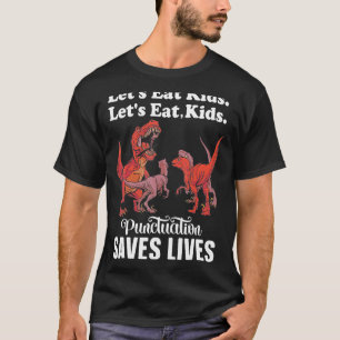 Laten we de Kinder beknotting opeten, bespaart lev T-shirt