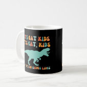 Laten we de Kinder beknotting opeten en levens red Koffiemok (Voorkant links)