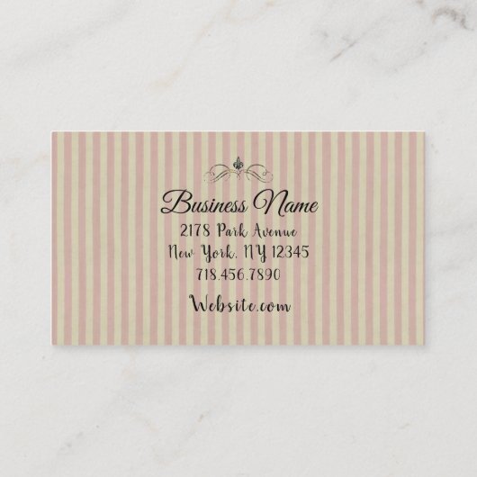 Laten we de klok opeten (meer opties) - visitekaartje (Achterkant)