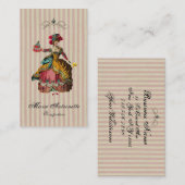 Laten we de klok opeten (meer opties) - visitekaartje (Voorkant / Achterkant)