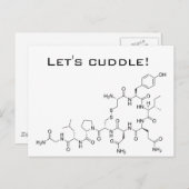 Laten we de knuffelen! oxytocine briefkaart (Voorkant / Achterkant)