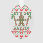 Laten we de koekjeskoekjeskoekjes laten zien ornament (achterkant)