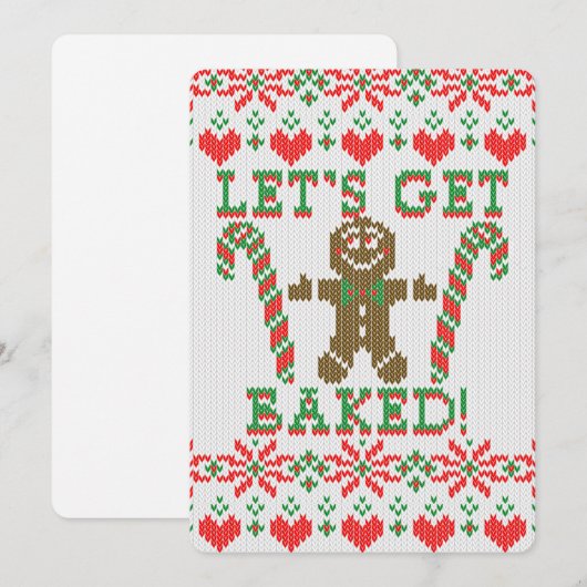 Laten we de koekjeskoekjeskoekjes uitpakken. kaart (Voorkant / Achterkant)