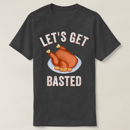 Laten we de kosten van de Thanksgiving van Turkije T-shirt (Design voorkant)