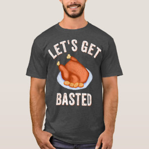 Laten we de kosten van de Thanksgiving van Turkije T-shirt