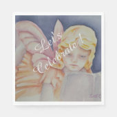 Laten we de lezing vieren servet (Voorkant)