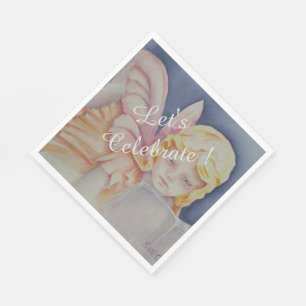 Laten we de lezing vieren servet