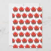 Laten we de Lit Camp Fire Bachelor Party Campout h Kaart (Achterkant)