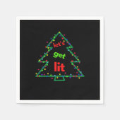 Laten we de Lit Essential Retro-stijl gebruiken Servet (Voorkant)