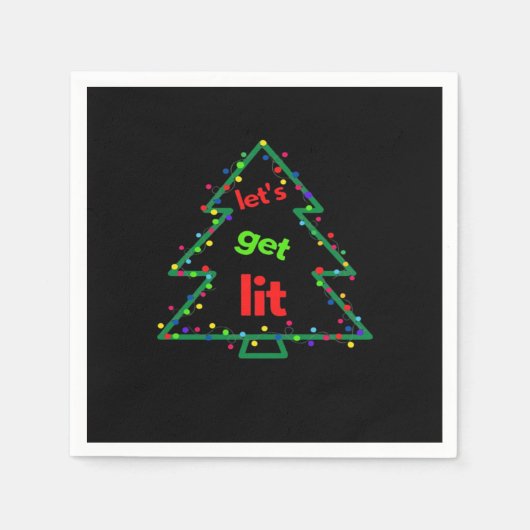 Laten we de Lit Essential Retro-stijl gebruiken Servet (Voorkant)