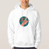 Laten we de Mannen-hoodie rocken Hoodie (Voorkant)