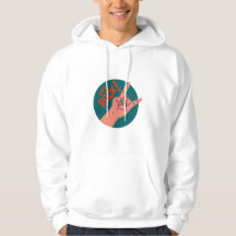 Laten we de Mannen-hoodie rocken