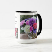 Laten we de mensen die ons gelukkig maken dankbaar mok (Voorkant rechts)