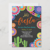 Laten we de Mexicaanse Cactus van Fiesta Baby show Kaart (Voorkant)