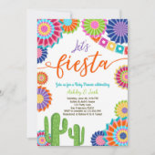 Laten we de Mexicaanse Cactus van Fiesta Baby show Kaart (Voorkant)