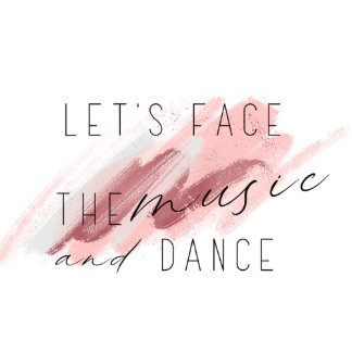 Laten we de muziek- en dans-prijsopgave bekijken poster