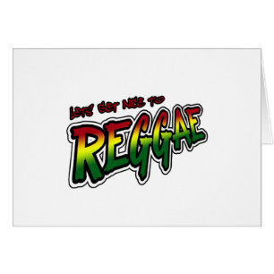 Laten we de muziek van REGGAE Dub Dubstep Reggae l