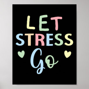 Laten we de nadruk leggen op depressie en mentaal poster
