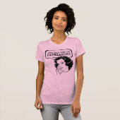 Laten we de patriarchie omlaag halen t-shirt (Voorkant volledig)