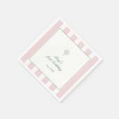 Laten we de Pink Golf Party servetten vieren (Hoek)