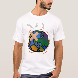 Laten we de planeet beschermen t-shirt