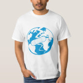 Laten we de planeet redden t-shirt (Voorkant)