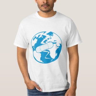Laten we de planeet redden t-shirt