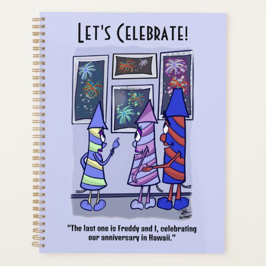 Laten we de platenplanner vieren planner (Voorkant)