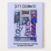 Laten we de platenplanner vieren planner (Achterkant)