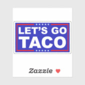 Laten we de politieke humor van Taco gebruiken Sticker (Vel)