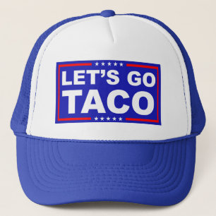 Laten we de politieke humor van Taco gebruiken Trucker Pet