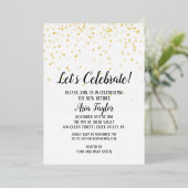 Laten we de Prijs van de Prijs van de Prijs van de Folie Uitnodiging (Staand Voorkant)