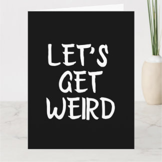 LATEN WE DE ROMANCE VAN DE WEIRD FUNNY OVERGEZIEN KAART