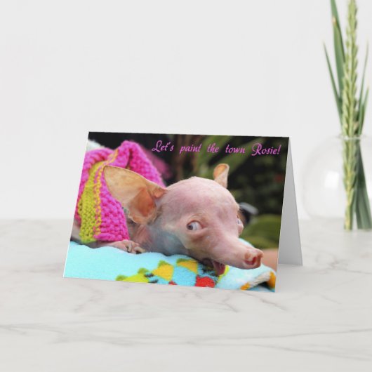 Laten we de Rosie-kaart van de stad schilderen! Kaart (Voorkant)