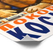 Laten we de ruimte veroveren - propaganda voor de  poster (Hoek)