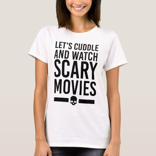 Laten we de Scale films van Cuddle & Watch bekijke T-shirt (Voorkant)