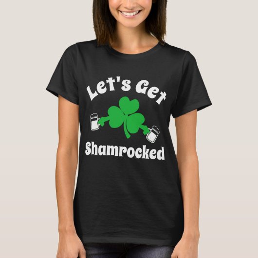 Laten we de schimmelige St. Patrick's Day krijgen T-shirt (Voorkant)