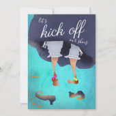 Laten we de schoenen uitzetten van Funny Halloween Kaart (Voorkant)