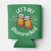 Laten we de Sint Patrick's Day in de schijnwerpers Blikjeskoeler (Achterkant)