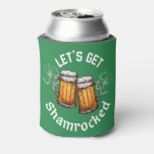 Laten we de Sint Patrick's Day in de schijnwerpers Blikjeskoeler (Blikje Achterkant)