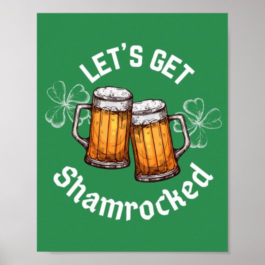 Laten we de Sint Patrick's Day in de schijnwerpers Poster (Voorkant)
